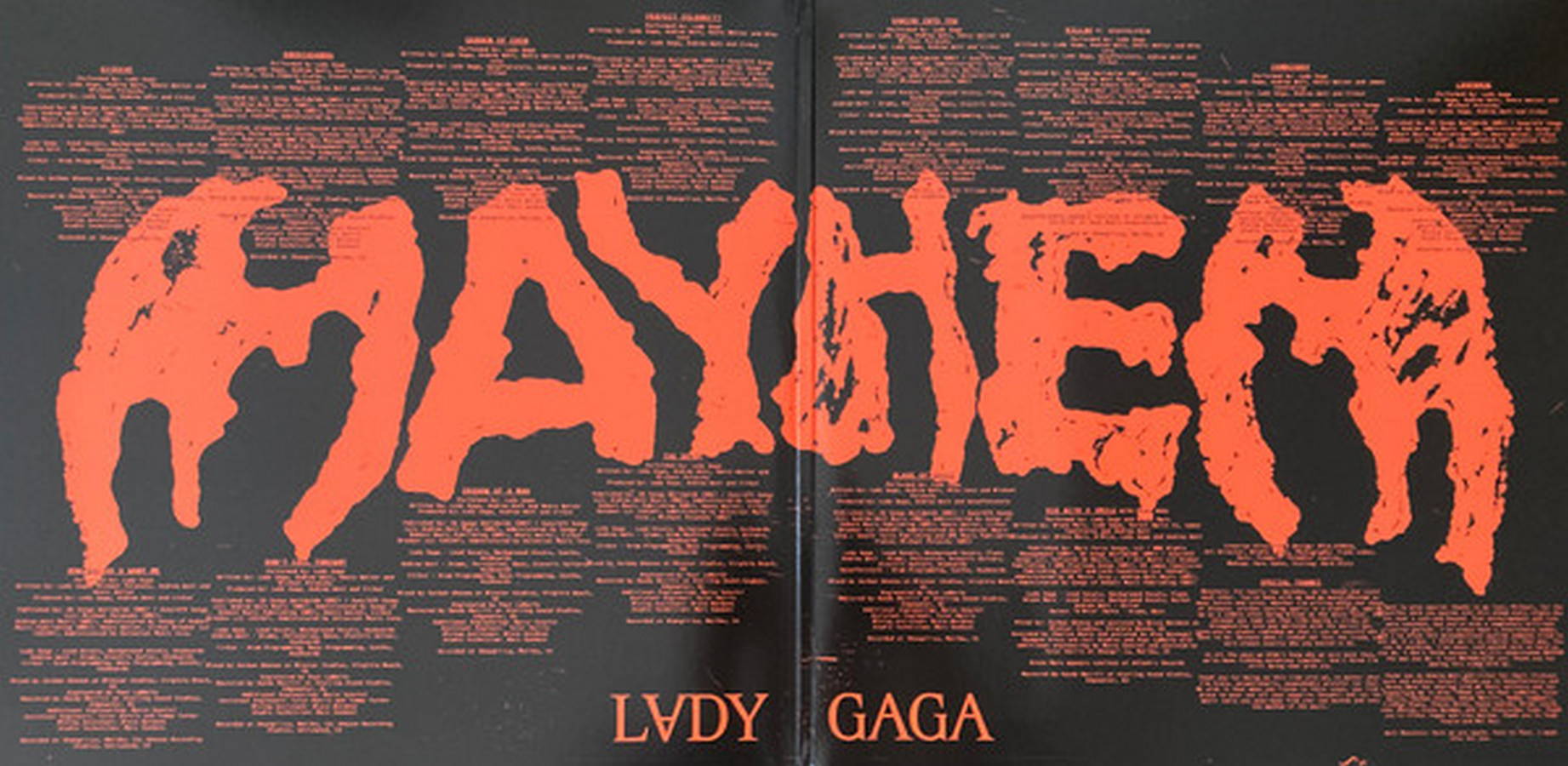 lady gaga mayhem logo - Ilustrasi 3