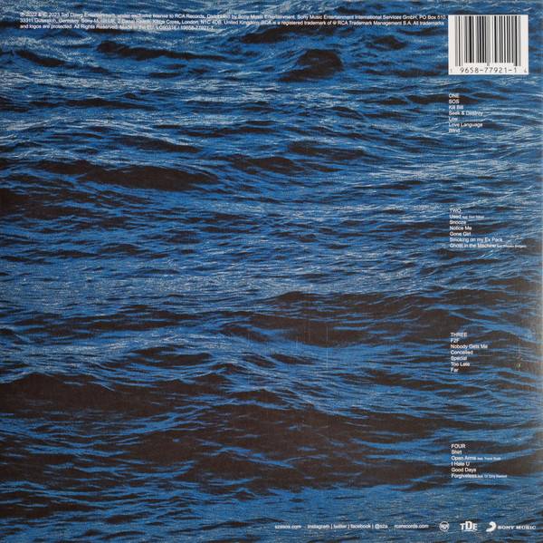 Seal lp. SZA SOS album
