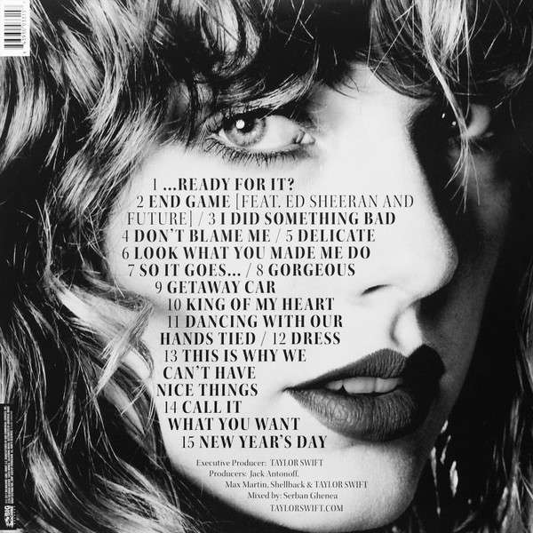 Taylor Swift - Reputation (Picture-Disc) 2 LPs