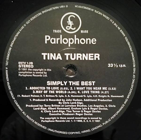 Tina turner simply. Turner Tina "simply the best". Tina Turner - we don't need another Hero.